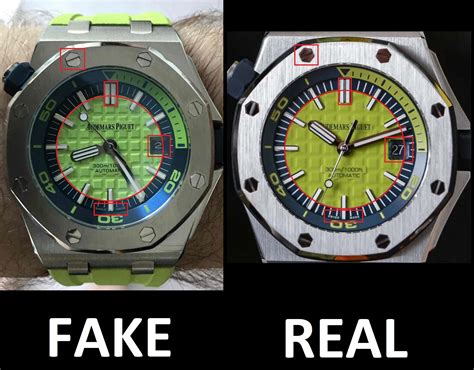 fake ap watch vs real ap|false audemars watches.